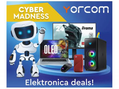 Laatste week Cyber Madness Sale bij Yorcom, dit wil je niet missen!